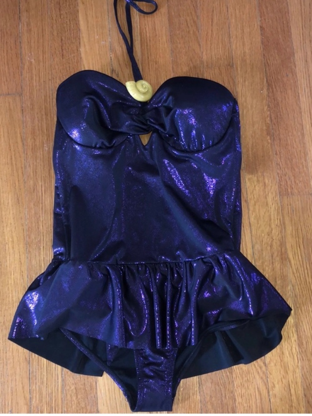 Disney Ursula one piece bathing suit NWT